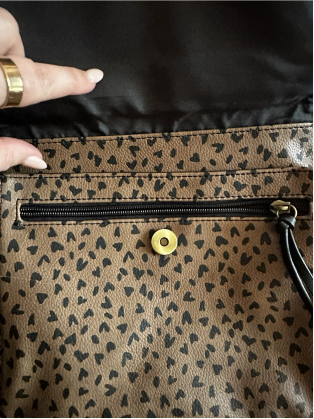 Magnolia Grace Boutique Leopard Print Backpack Purse for Women Animal Print Chic - Picture 11 of 12